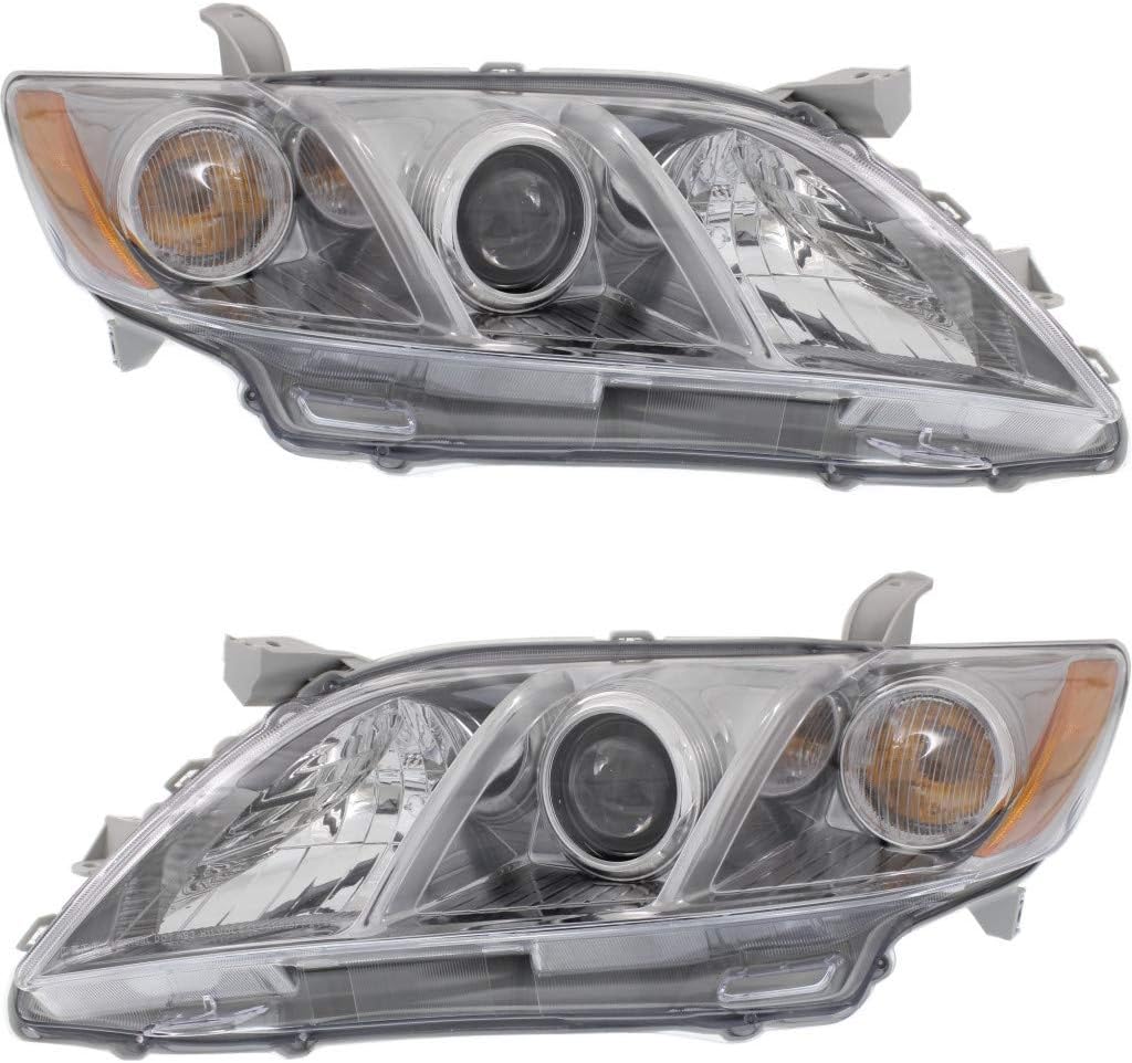 DOT Certified Headlight Assembly for Toyota Camry 07-09 SE Model Driver Side V7483