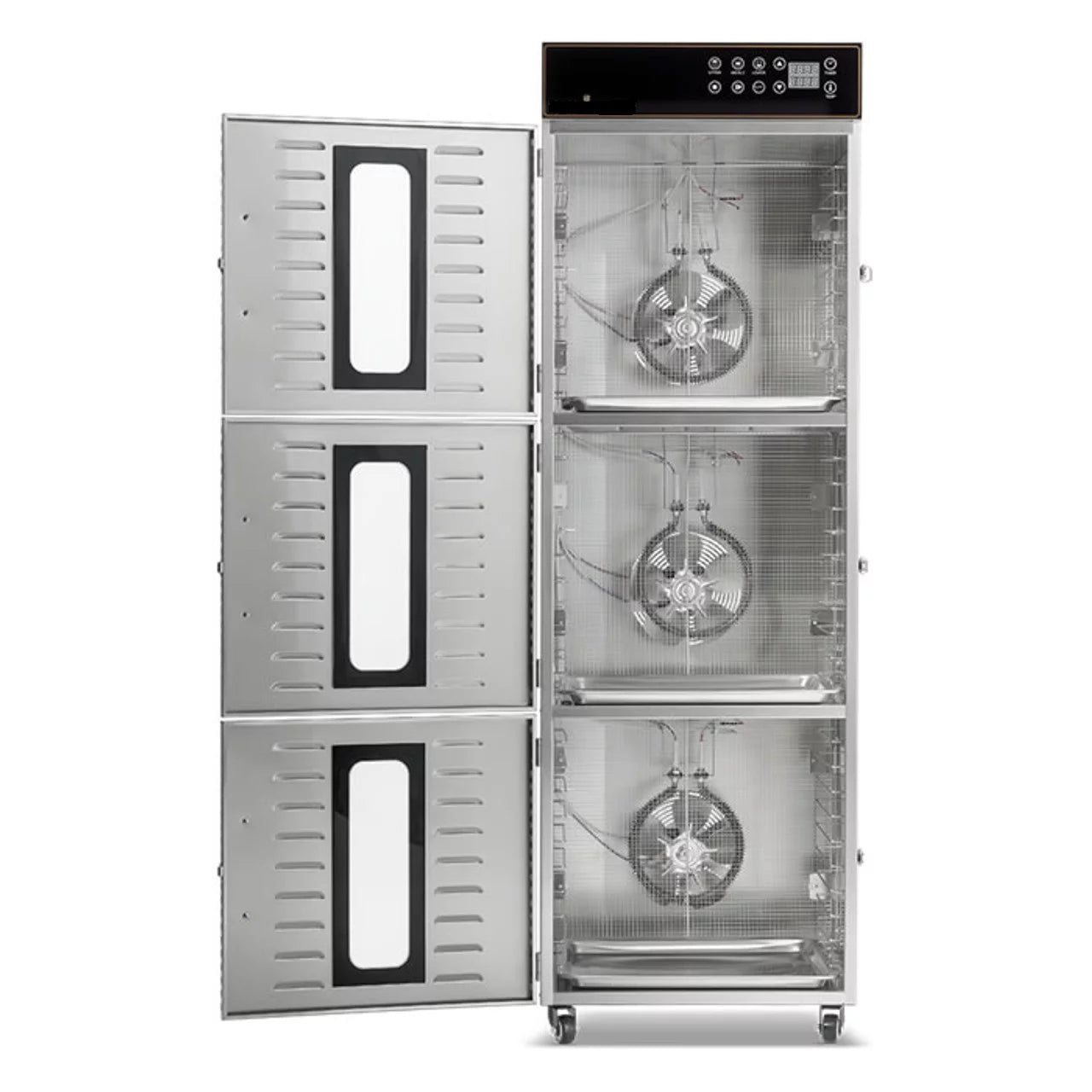 Heavy Duty 30 tray Commercial Industrial Food Dehydrator 208-240v SS Z14817