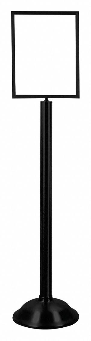 Black Sign Holder Frame P3354