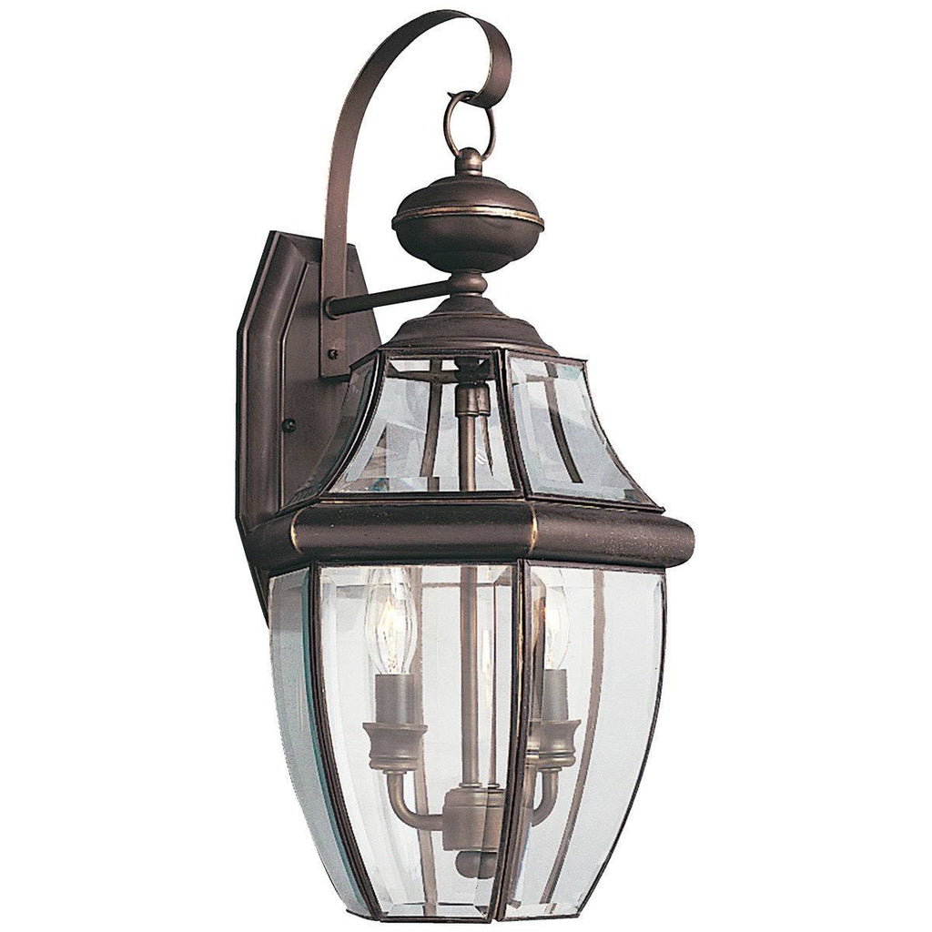 Black Outdoor Wall Lantern J8545