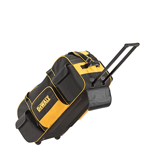 Yellow/Black Large 26-Inch Duffel Trolley Bag with Wheels T53205