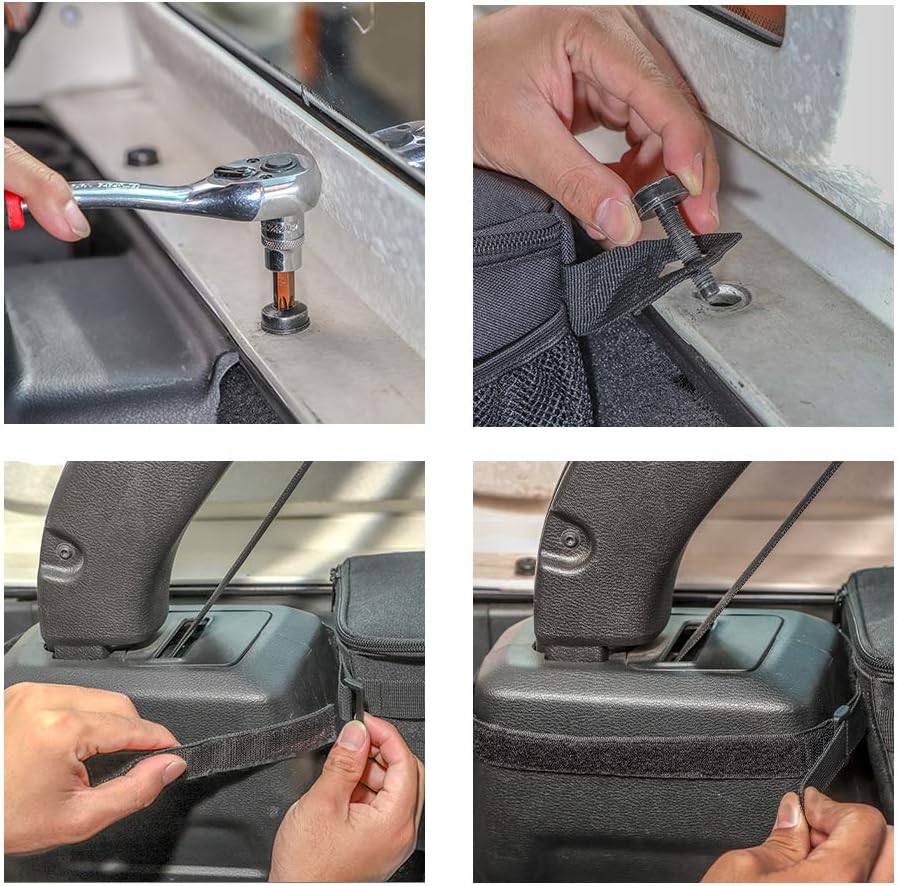 Car Trunk Organizer, Cargo Organizer Side Storage Bag V60601