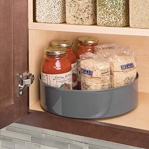 Lazy Susan Turntable Food Storage Container D7501