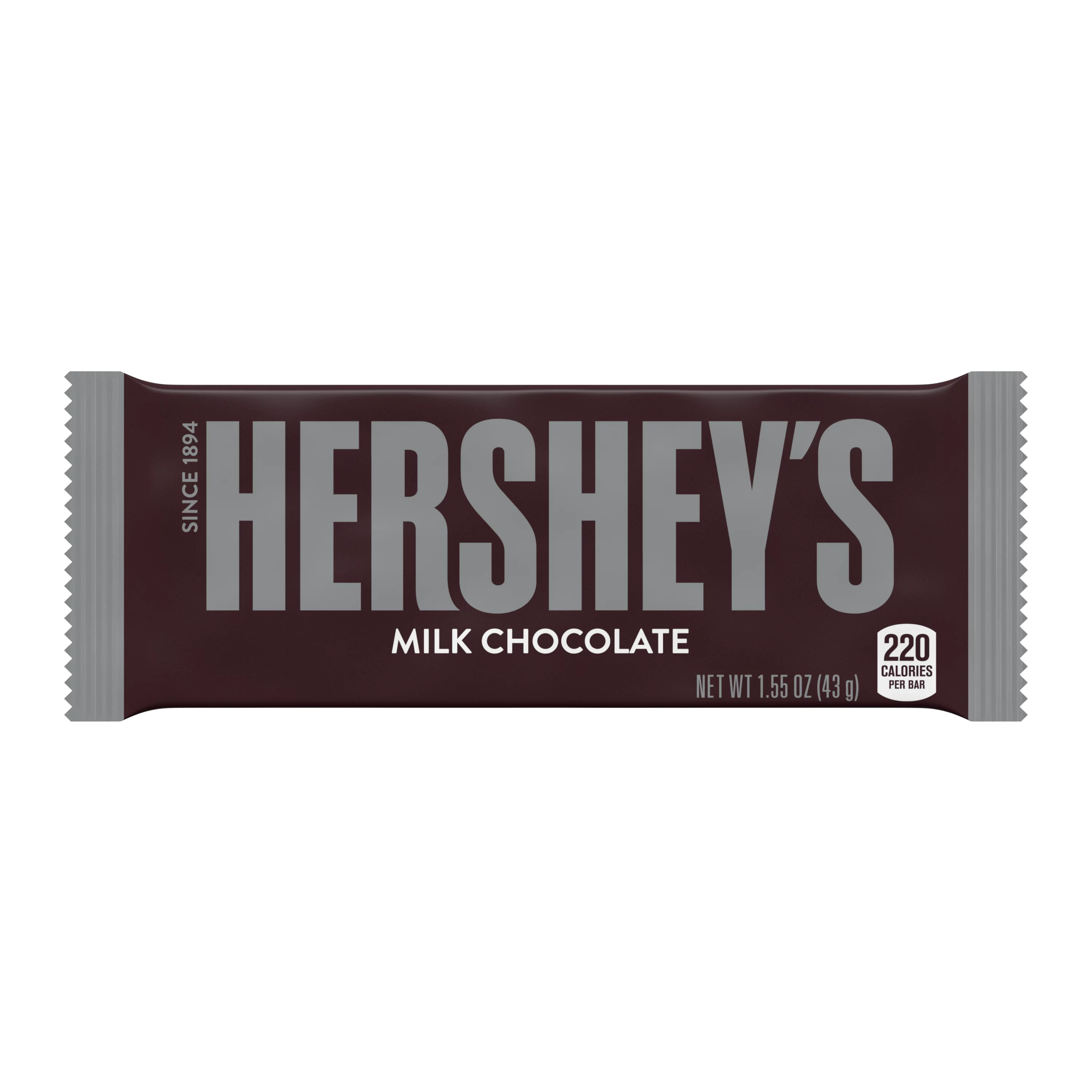 Milk Chocolate Assortment Candy Bars, Individually Wrapped, 45 oz, 30 Piece W76112