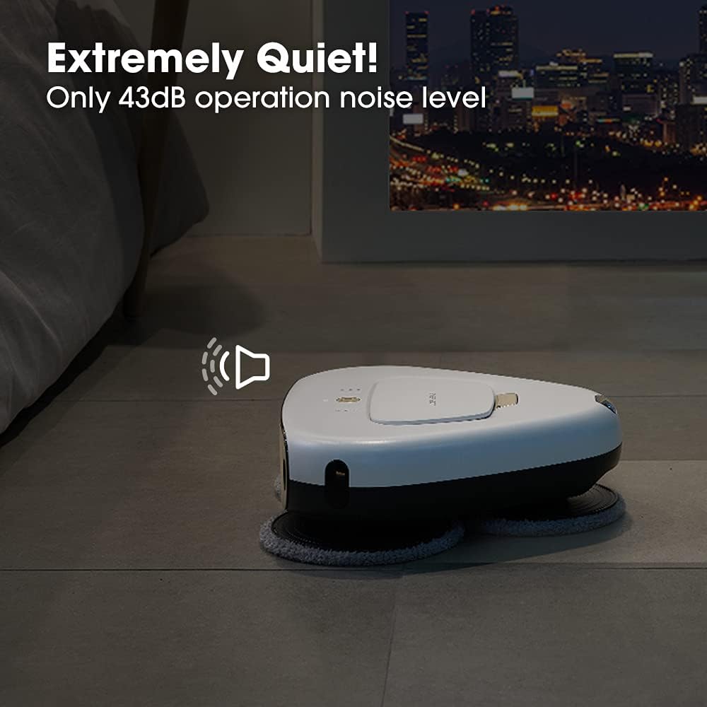 Robot Mop with Triple Spinning Mop Discs N8418