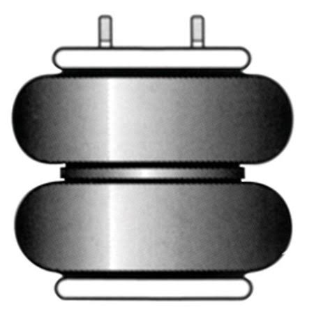White Rear Air Helper Spring R42778