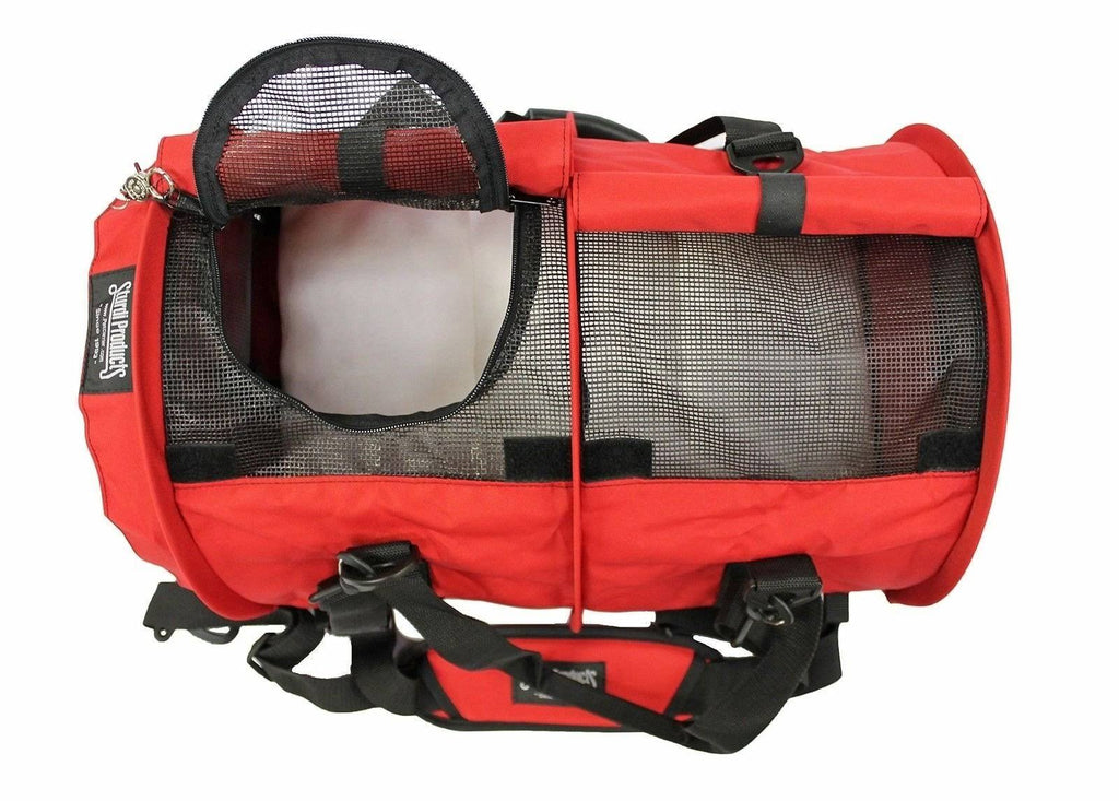 Large Pet Carrier Red D486074