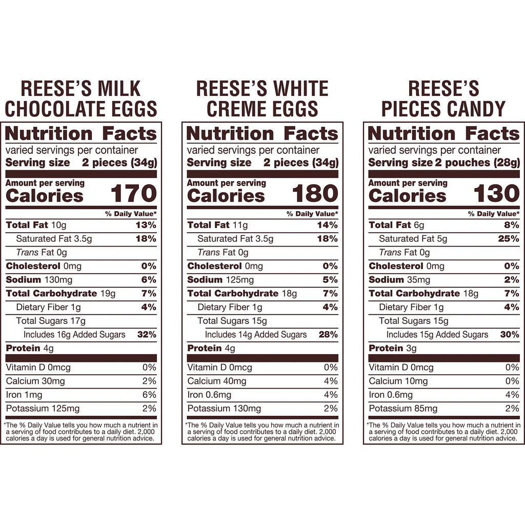 59.64 oz Assorted Peanut Butter Easter Candy Y216977