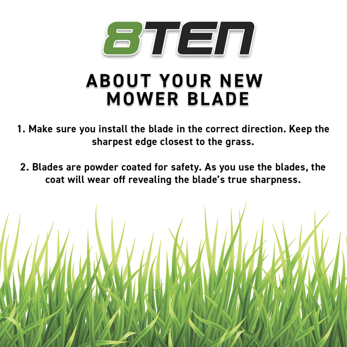6 Pack Lawn Mower Blades E691