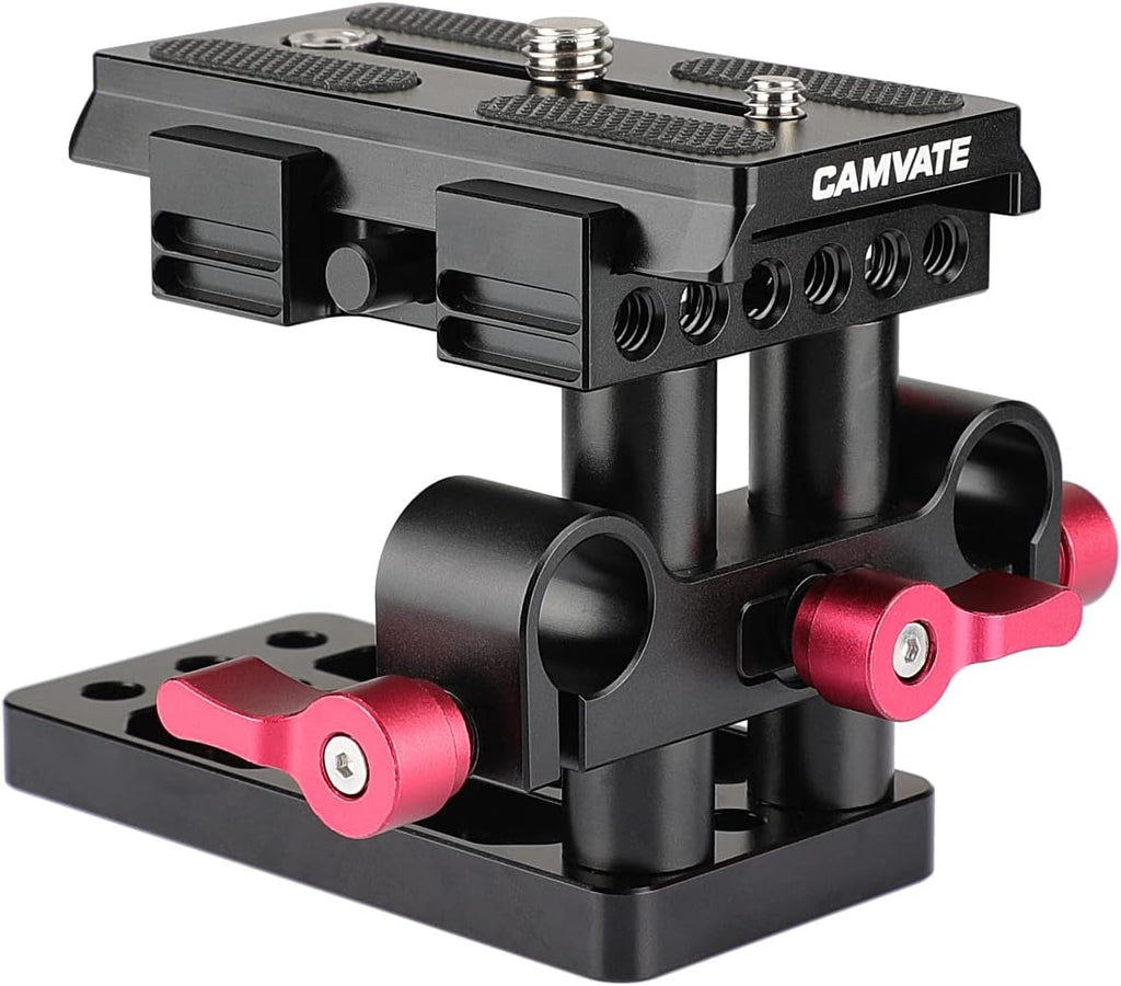 Red Quick Release Mount Base Plate Pack of 2 C10179