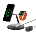 Black 3-in-1 Wireless Charging Stand for iPhone, Apple Watch, AirPods E821