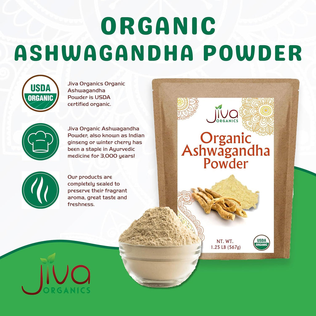 Ashwagandha Root Powder 1.25 Pound (20oz) V4327