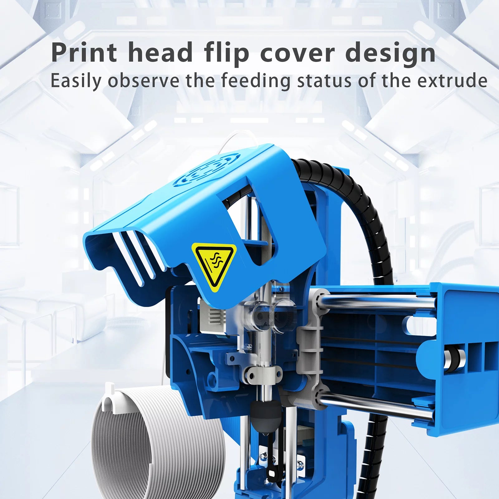 Mini 3D Printer, 100x100x100mm Print Size V916601