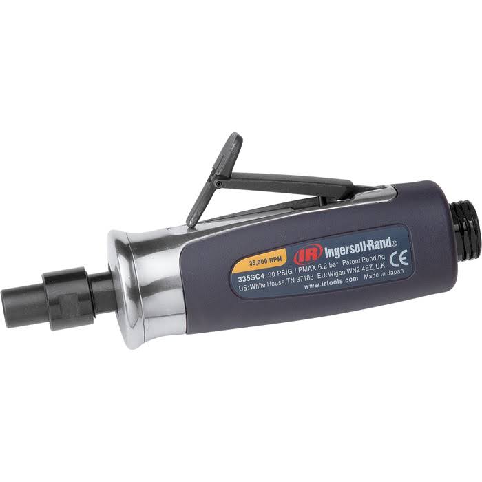 Straight Die Grinder, 0.25 inch Inlet, 35000 RPM, 90 PSI F961