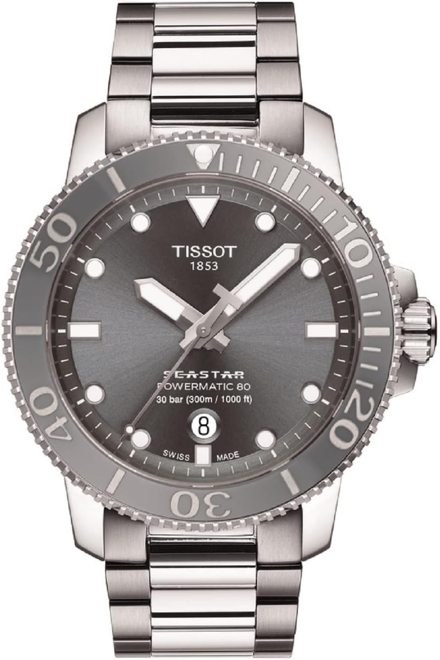 Grey Stainless Steel Automatic Watch Q109076