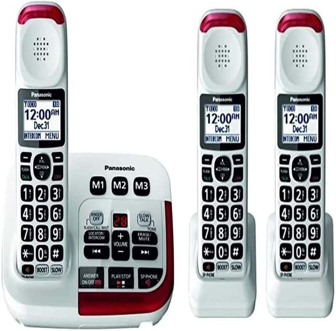 Amplified Cordless Phone with Digital Answering Machine D97500
