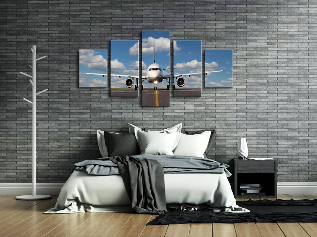 5 Panel Stretched Canvas Wall Art I733