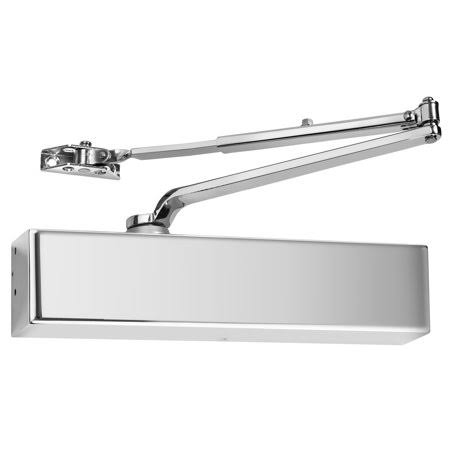 Polished Chrome Cast Aluminum Commercial Door Closer I784132
