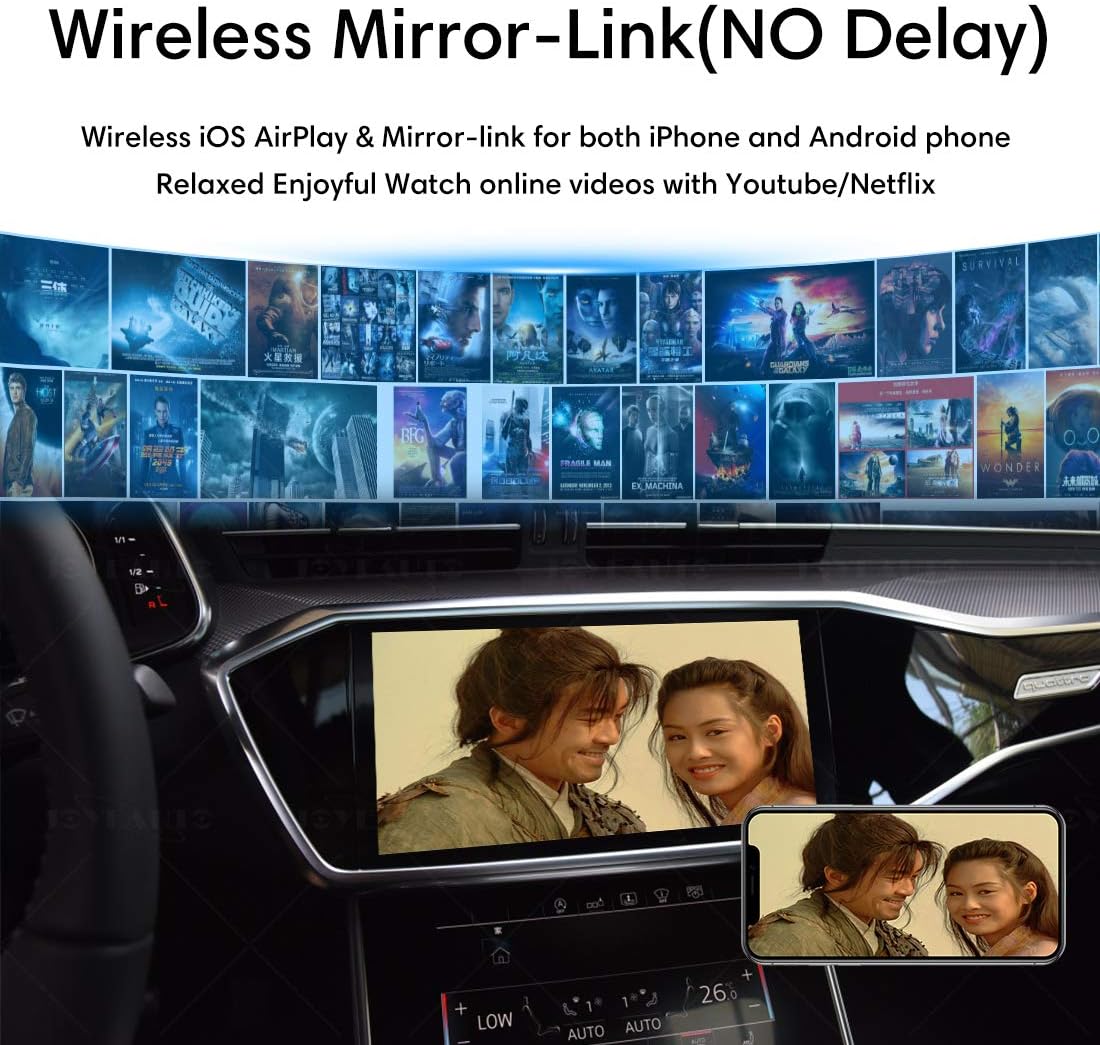 Wireless CarPlay Adapter USB Dongle W7225