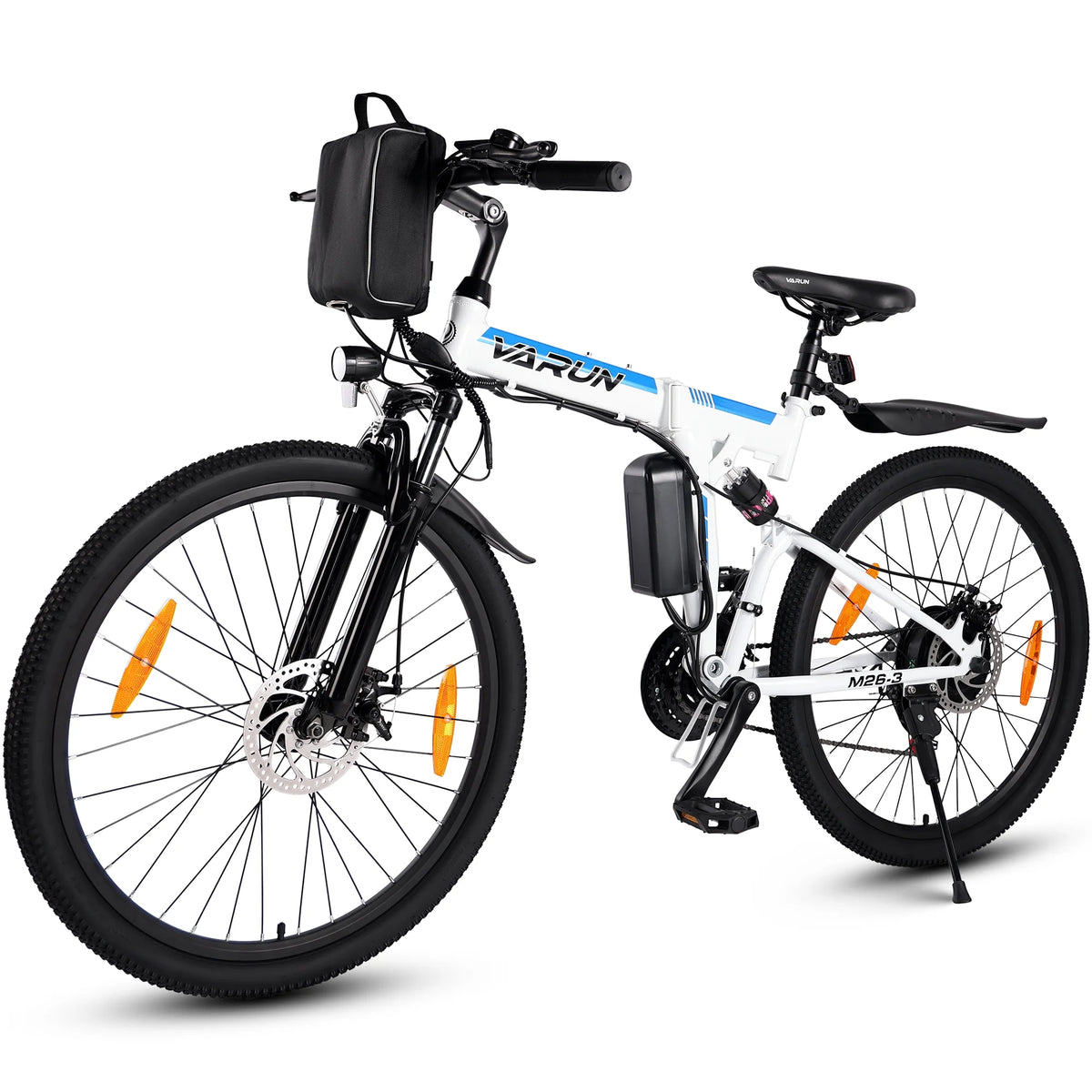 Electric Bike 750W Motor 48V Removable Battery 21-Speed Gears Dual Hydraulic Suspension I80107