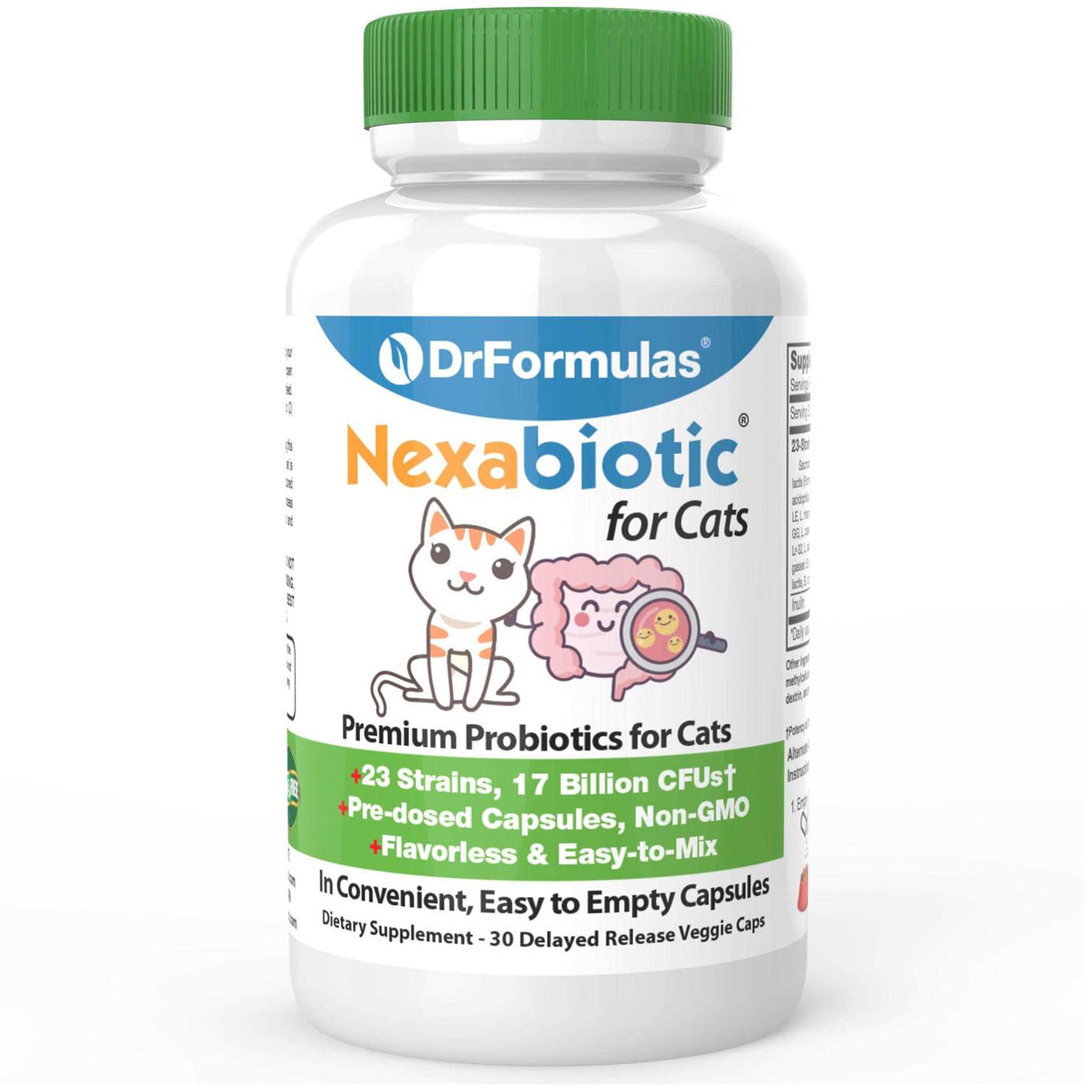 Probiotics Powder for Cats with Saccharomyces Boulardii Lactobacillus Acidophilus N257784