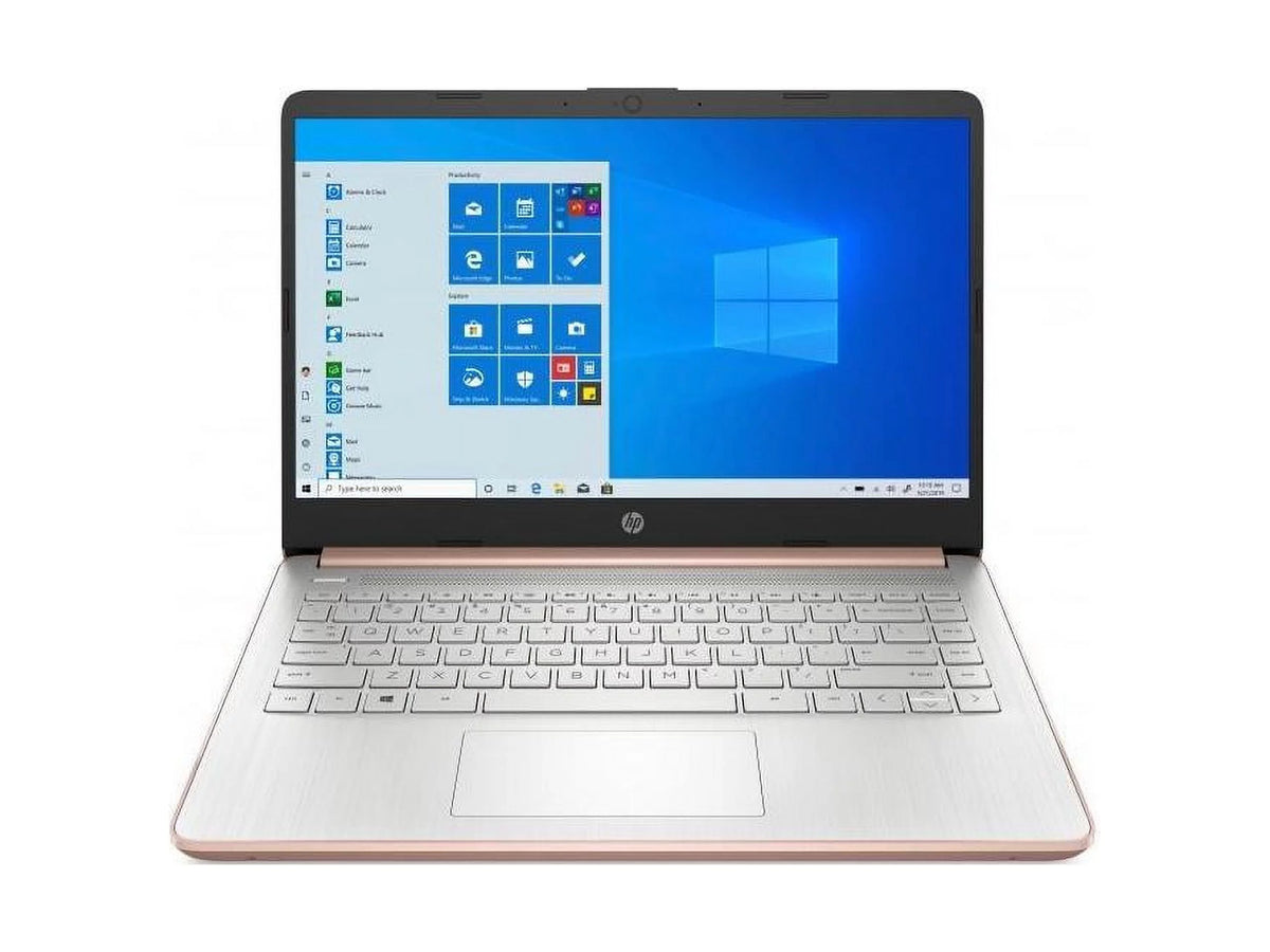 14" Notebook HD Intel Celeron 1.10 GHz 4 GB RAM 64 GB Flash Memory Pale Rose Gold Natural Silver B941