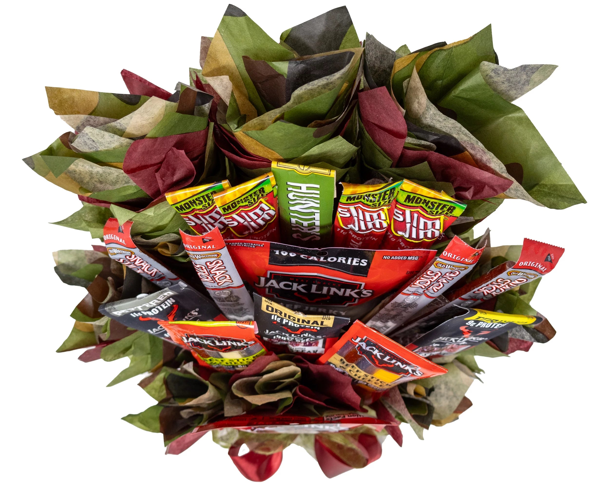 Beef Jerky Bouquet with Variety of Meat Snacks Q987596