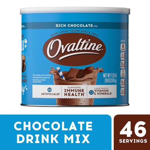 (4 pack) 18 oz Chocolate Drink Mix Powder C63252
