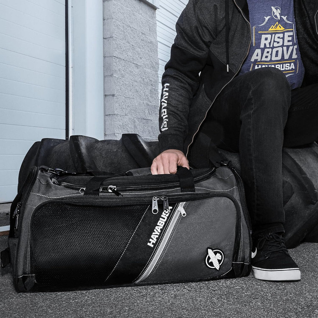 Black/Grey 50L Duffle Bag S785