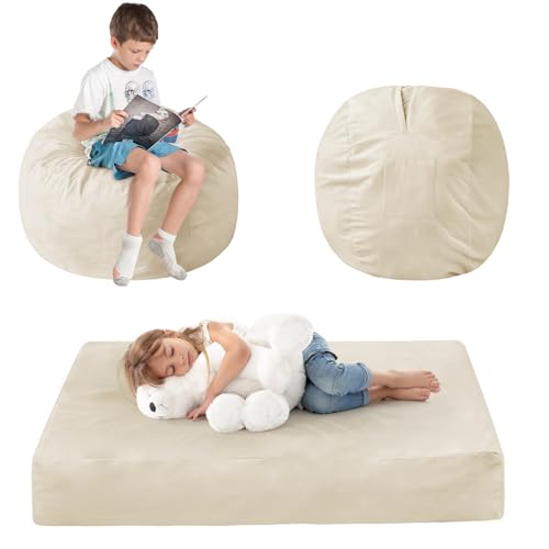 Charcoal Bean Bag Chair with Micro Fiber Cover T504