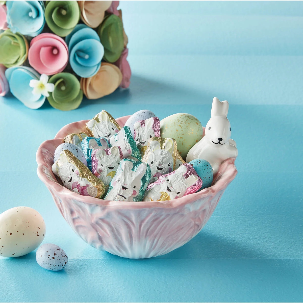 Milk Chocolate Mini Bunnies Easter Candy, Bag 9.1 oz U97526