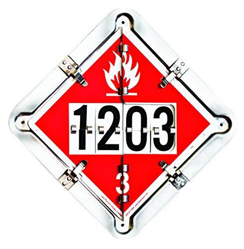 Hazmat Flip Placard System for Tankers C591