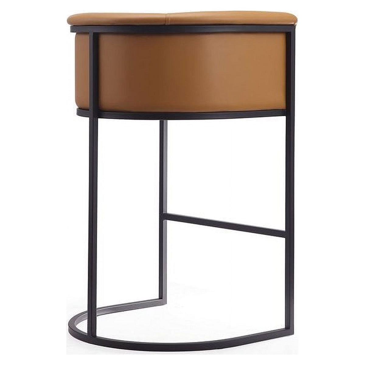 Faux Leather Barstool Set of 2 V451