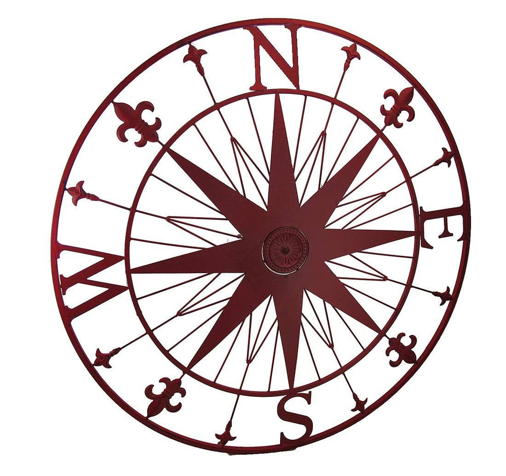 Red Metal Wall Hanging Y68173
