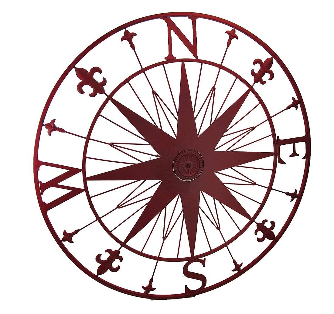 Red Metal Wall Hanging Y68173