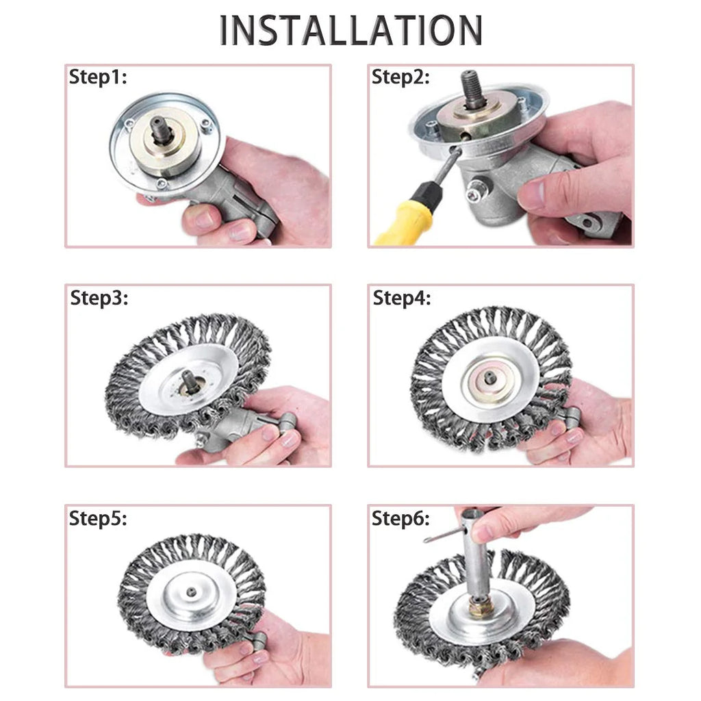 6 inch Weed Trimmer Edge Head Replacement F359456