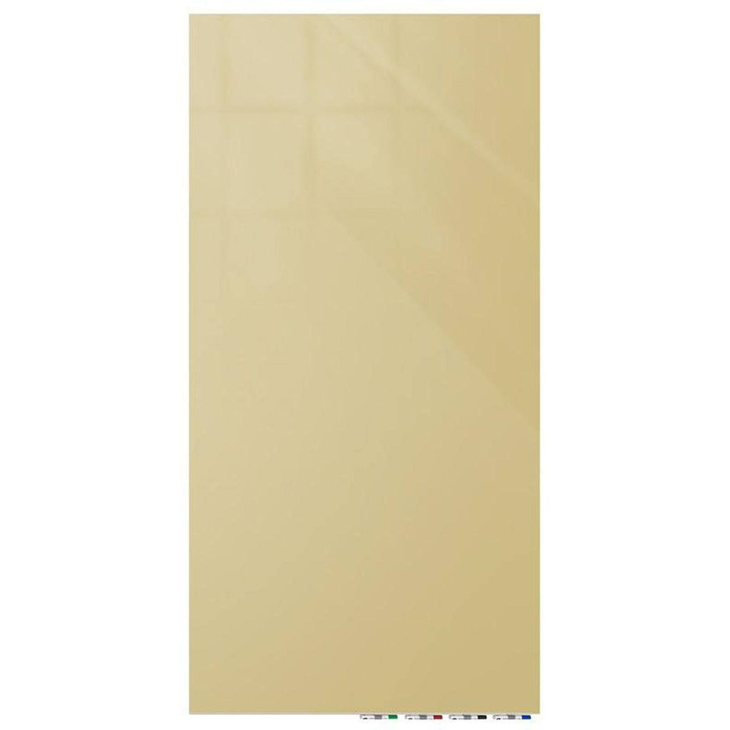 Beige Glass White Board U5597