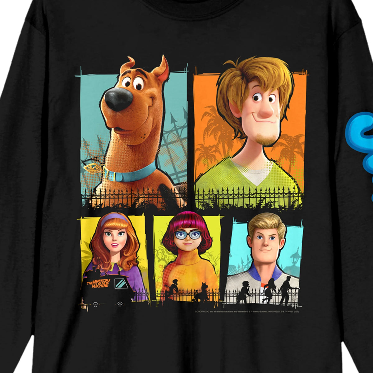 Black Long Sleeve Crew Neck Tee O527