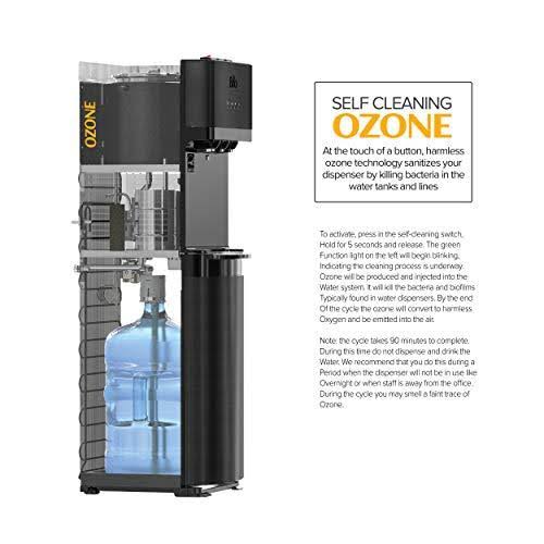 Black Bottom Loading Water Dispenser K127447