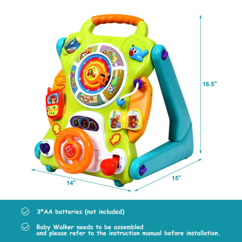 3 in1 Kids Musical Learning Walker D942