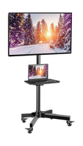 Mobile TV Cart with Wheels for 23-55 inch LCD LED 4K Flat Curved Screen TVs M306974