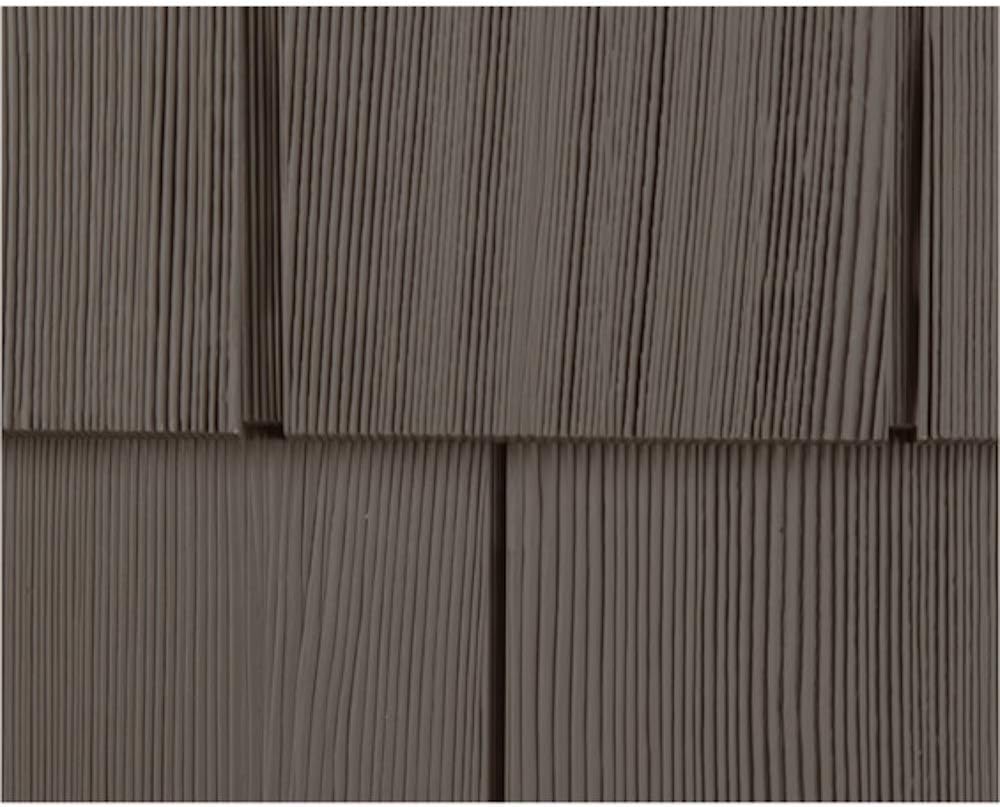 Double 7in. Cedar Shake Vinyl Siding Slate L15999