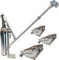 8"/10" & 12" Flat Box Finishing Combo with Handle Compound Pump & Filler J439