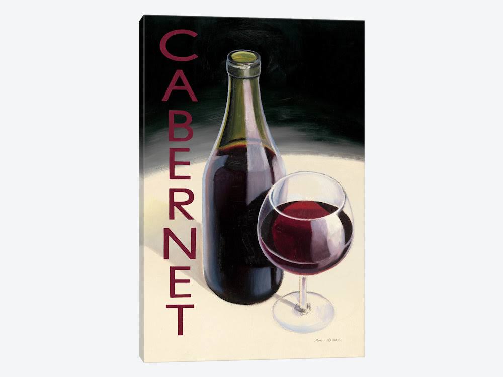 Cabernet Print Canvas Art R741
