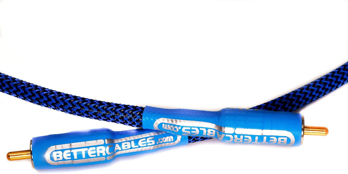 Blue Truth Digital Coax Cable Silver/Copper Hybrid 1.5 Feet R7092