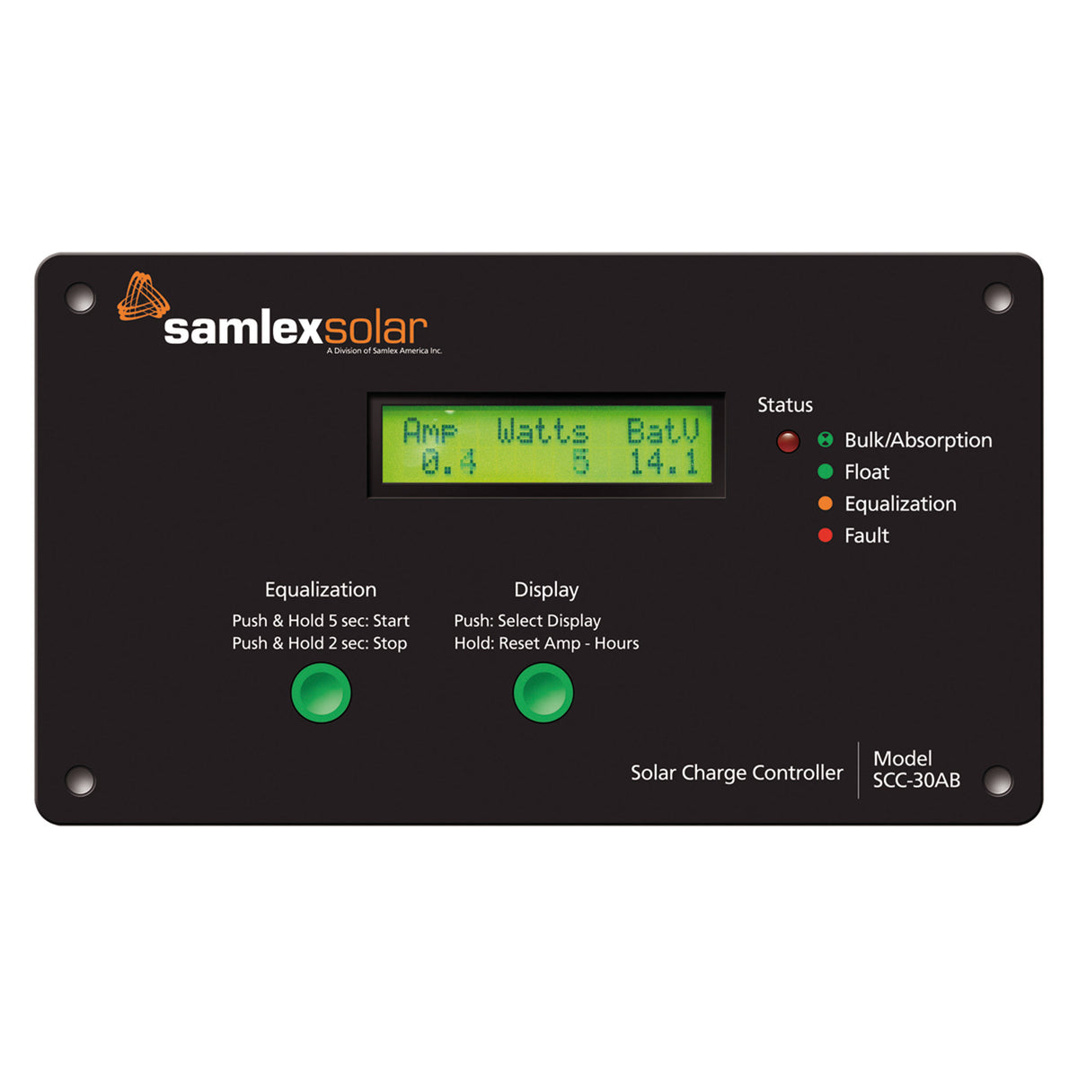 30A Flush Mount Solar Charge Controller R37088