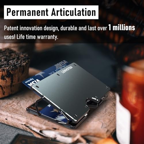 Matte Black Slim RFID Blocking Front Pocket Wallet Q904387