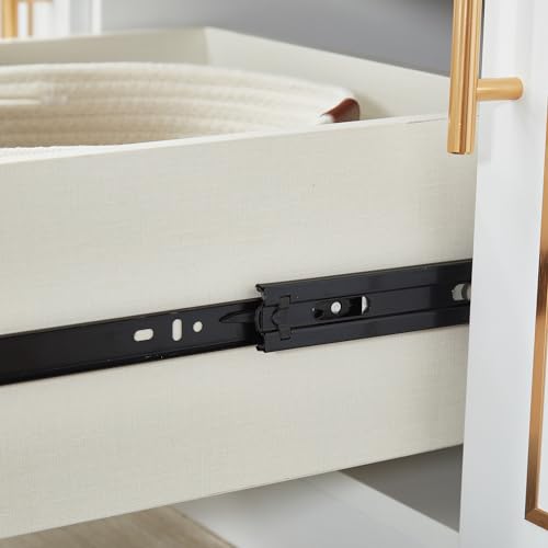 White Wood Storage Closet with Doors and Hanging Rod G2507