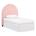 Blush Velvet Twin Headboard N12351