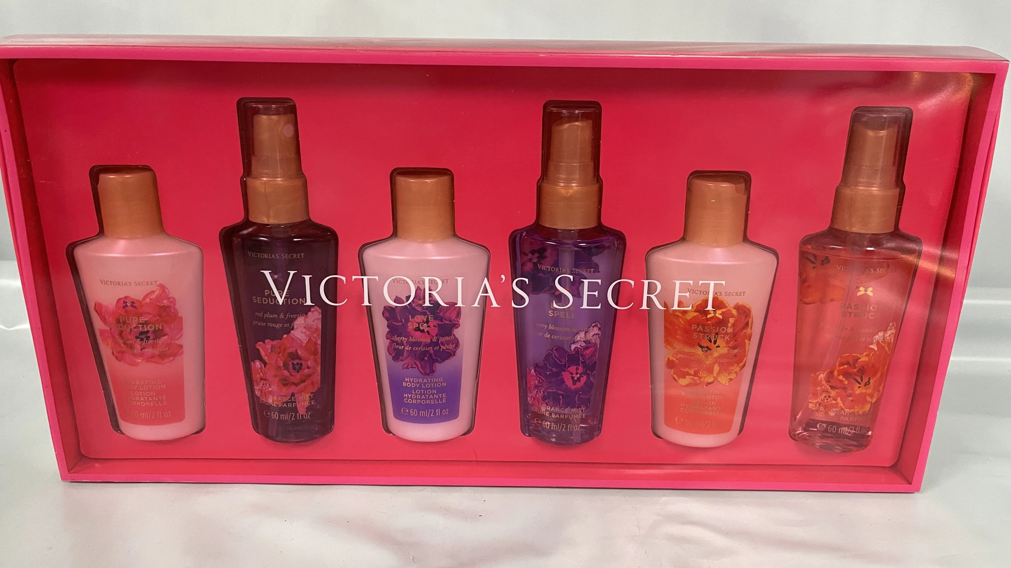 6 Piece Fragrance Mist And Lotion Set D482